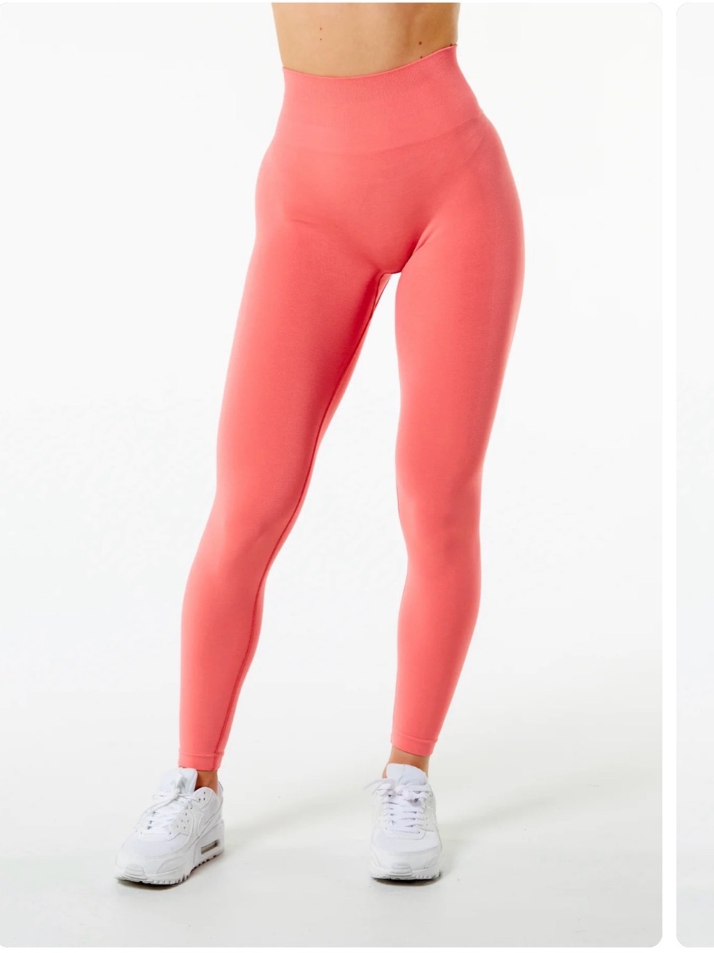 Alphalete Amplify Ultra High Rise Scrunch Leggings Pixel Pink S - Picture 2 of 7